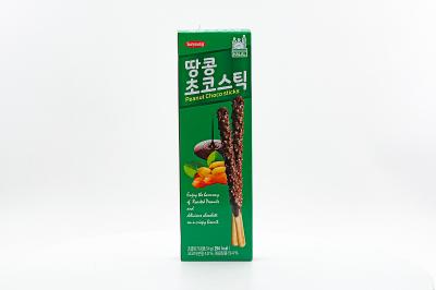 Печенье Sunyoung Палочки шоколадные с арахисом 54 гр