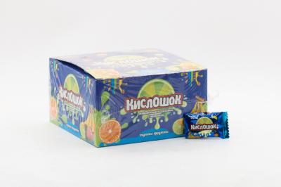 Жевательная резинка Кислошок с начинкой тутти-фрутти (Россия) 4г