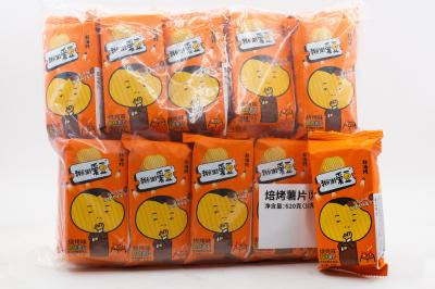 Чипсы картофельные запеченные Вэйлун со вкусом барбекю (Китай) 31г